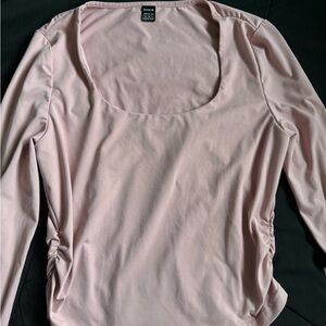 Shein Pink Long Sleeve Top